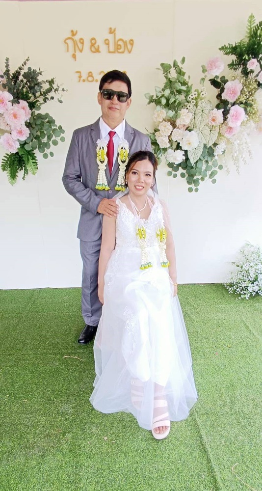 พร้อมเช่า ชุดแต่งงาน พรีเวดดิ้ง มินิมอล สีขาว แขนกุด (เชือกผูกหลัง)