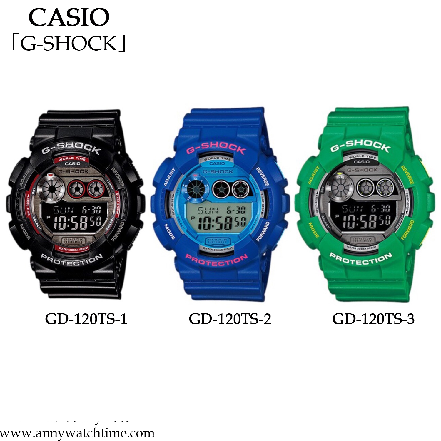 G-SHOCK GD-120TS-2