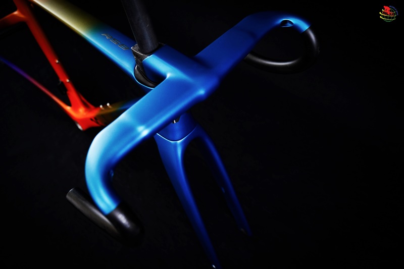 X-LAB RS8 Carbon Aero Road Bike Frame | T800 Carbon Fiber | Di2 / AXS Compatible | Lightweight 950g Frame | 2025 WorldTour Team Astana Qazaqstan