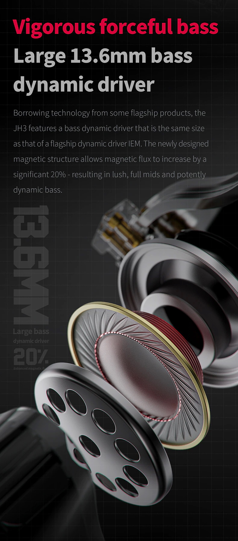 FiiO JH3 หูฟัง 3 ไดรเวอร์ 2BA+1DD รองรับ Hi-Res ประกันศูนย์ไทย