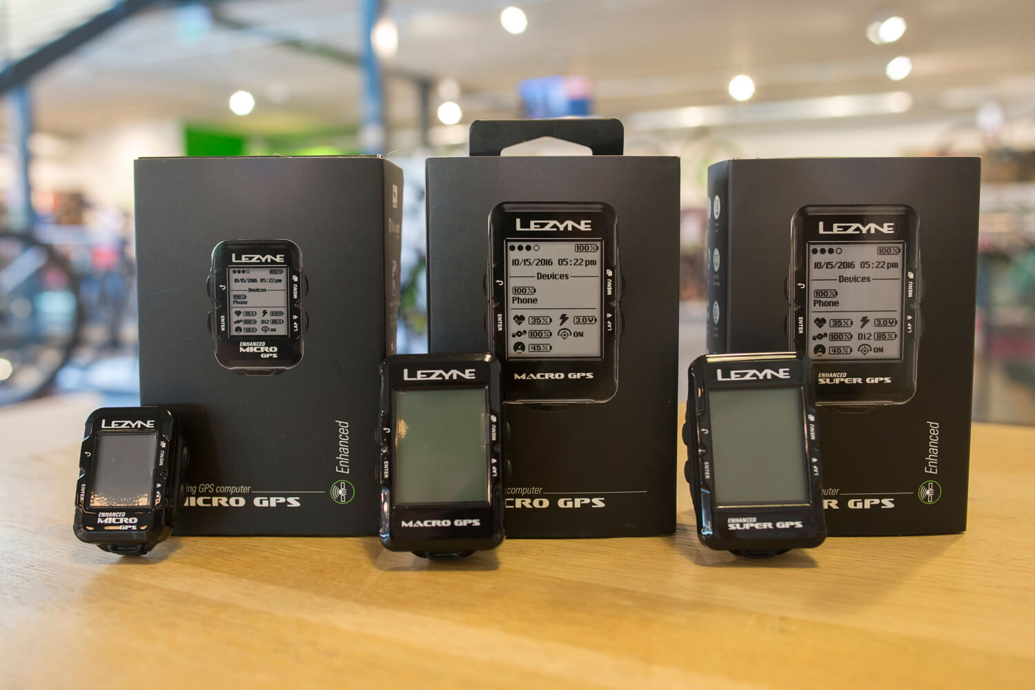ไมล์ LEZYNE MAGCRO GPS Bicycle computer