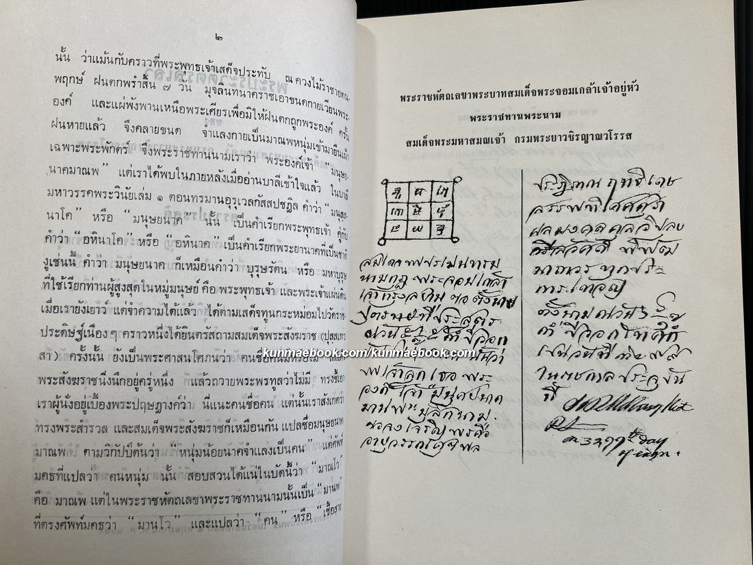 พระประวัติ(ตรัสเล่า) หนังสือดี ๑๐๐ เล่ม