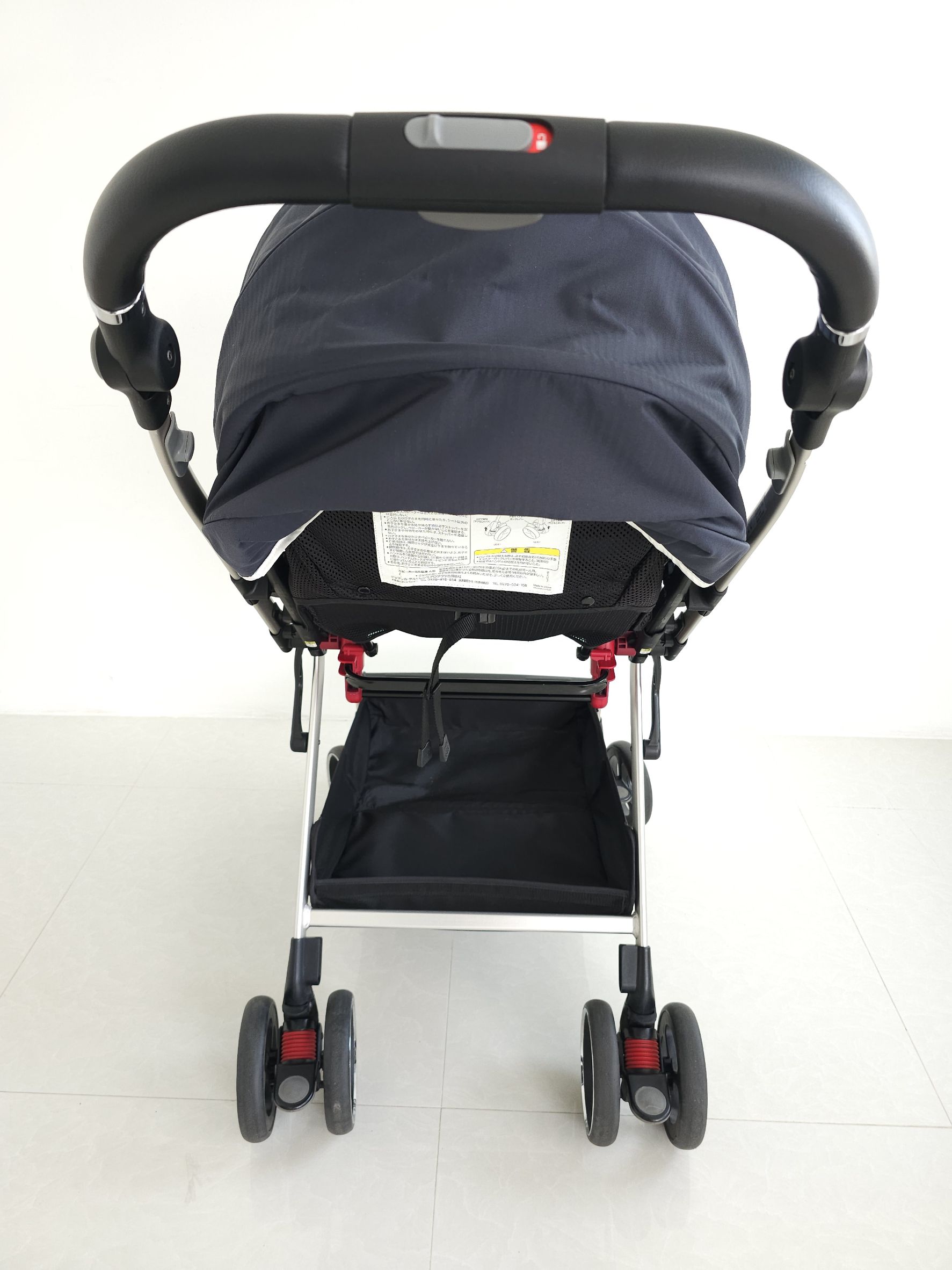 Aprica Optia Cushion สีน้ำเงิน