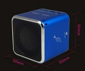 ขาย ลำโพงพกพาขนาดเล็ก คุณภาพเสียงดี เบสสนั่น มีแบตในตัว สามารถเล่นเพลงจาก Micro SD ได้โดยตรง ต่อผ่าน AUX in เพื่อฟังเพลงจากมือถือได้ 5สีสันสดใส