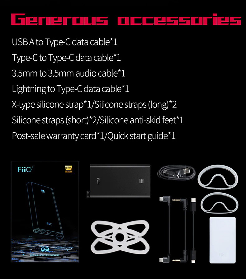 ขาย FiiO Q3 MQA THX Balanced DAC/AMP พกพารุ่นใหม่ ประกันศูนย์ไทย