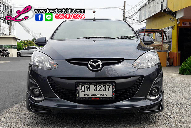 ชุดแต่ง FIRE WAR PLUS : MAZDA 2 /2011-2014 / 4 ประตู