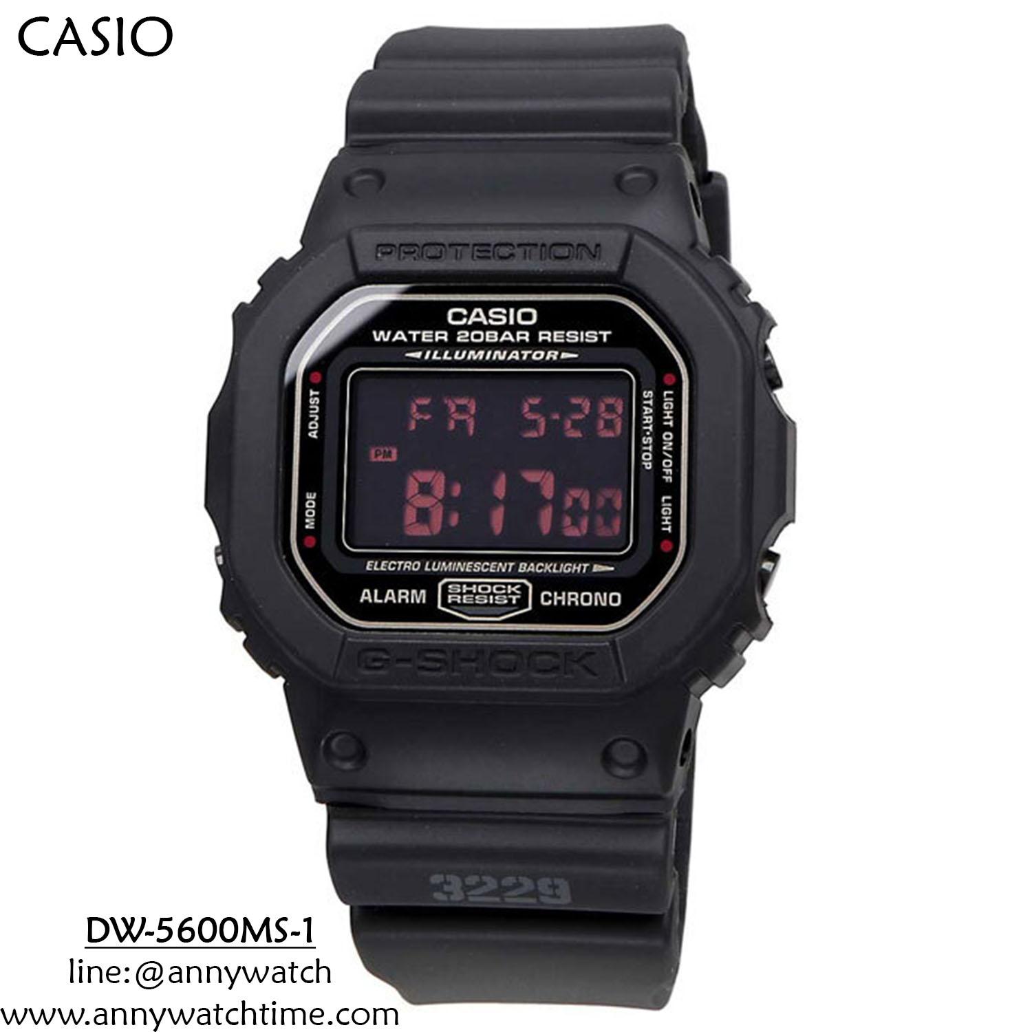 G-SHOCK DW-5600MS-1