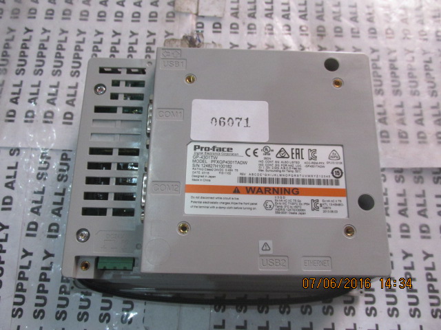 GP-4301TW LCD TOUCH SCREEN “ PROFACE ”