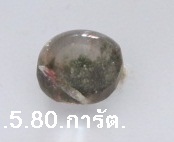 อัญมณีหินพลอยแก้วโปร่งขามขนาด.5.80.การัต.