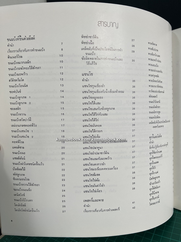 ตำราทำขนมจากแป้งสาลี เล่ม 1 โดยโรงเรียนสอนการผลิตอาหารและขนมมาตรฐาน UFM