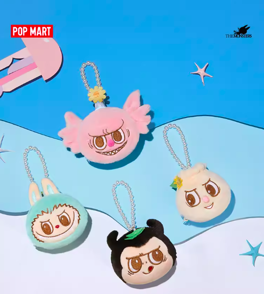 PRE. พวงกุญแจแบบสุ่ม POPMART MONSTERS LABUBU นำเข้า 14-25 วัน (ของแท้)