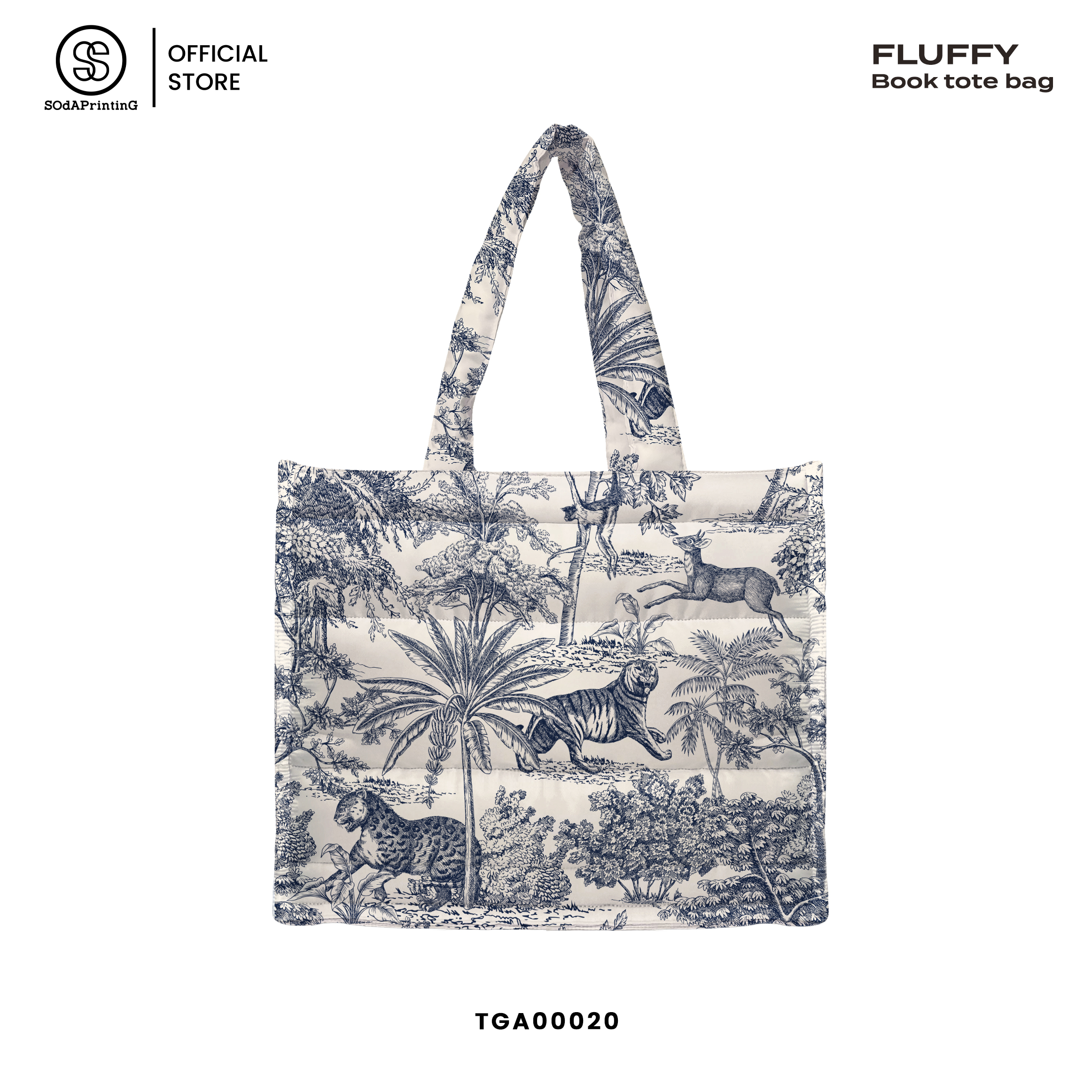 กระเป๋า Fluffy Book Tote Bags Forest Collection รหัส TGA00011-TGA00020 #FluffyBookToteBag