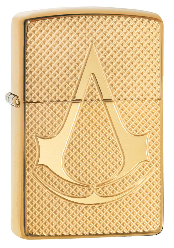 ไฟแช็คซิปโป้แท้ Zippo 29519 Assassin's Creed Armor Case Brass ของแท้ 100%