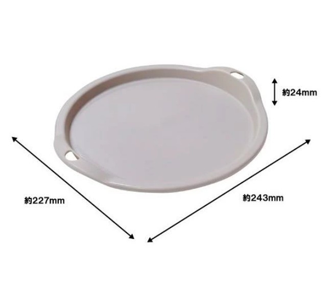 🍽️ ถาดกันร้อนไมโครเวฟ Microwave Hot Plate Tray — รุ่น Livin’ Basic / LEC Japan 🍽️