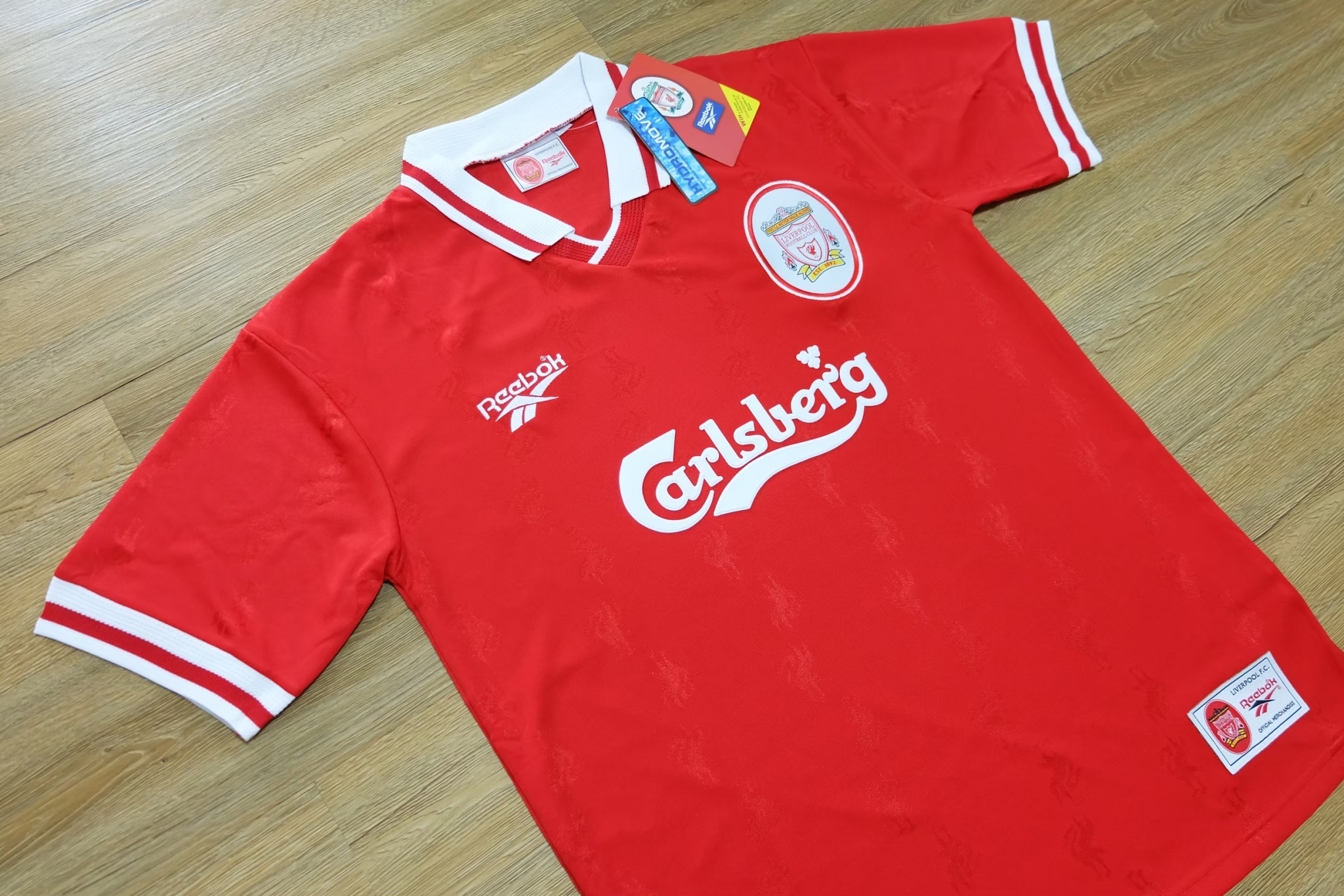 Liverpool 1996/97 Vintage Jersey เสื้อฟุตบอลลิเวอร์พูลย้อนยุค Carlsberg