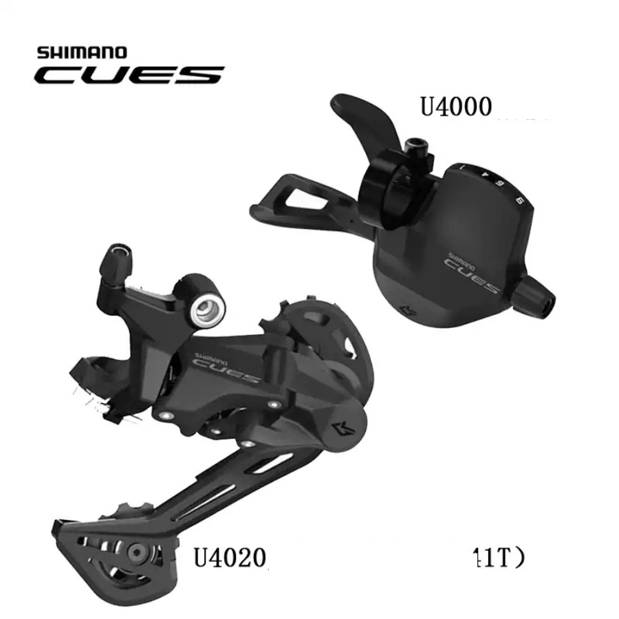 ชุดเกียร์ Shimano CUES U4000 1x9 Speed ระบบจานเดียว สำหรับจักรยานเสือภูเขาและปั่นเมือง