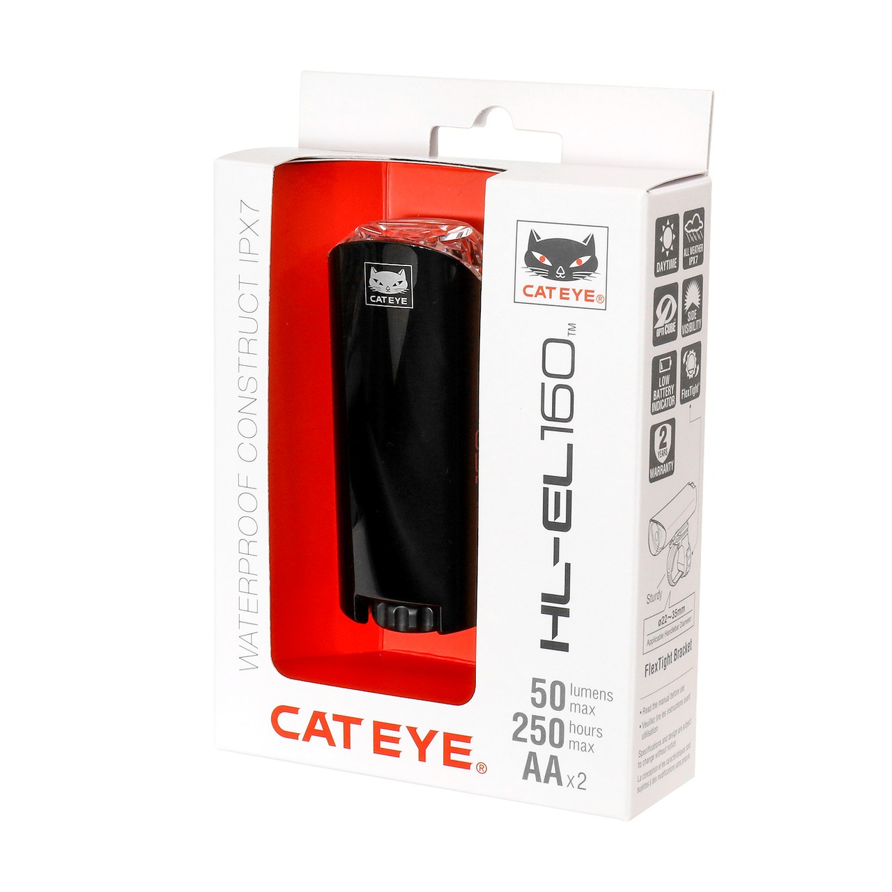 CAT EYE Front Light ไฟหน้าแคทอาย รุ่น CatEye HL-EL160