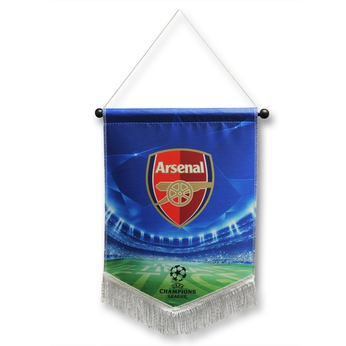 ธงมินิอาร์เซนอล ของแท้ 100% Arsenal Champions League Pennant เป็นของฝาก ที่ระลึก สะสม เป็นของขวัญแด่คนสำคัญ