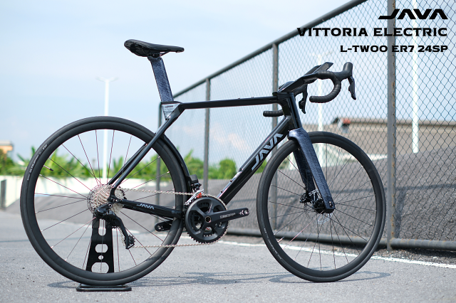 JAVA VITTORIA จักรยานเสือหมอบไฟฟ้า L-TWOO eR7 24 สปีด | คาร์บอนไฟเบอร์ | เบรคไฮดรอลิก | ราคา 24,900 บาท