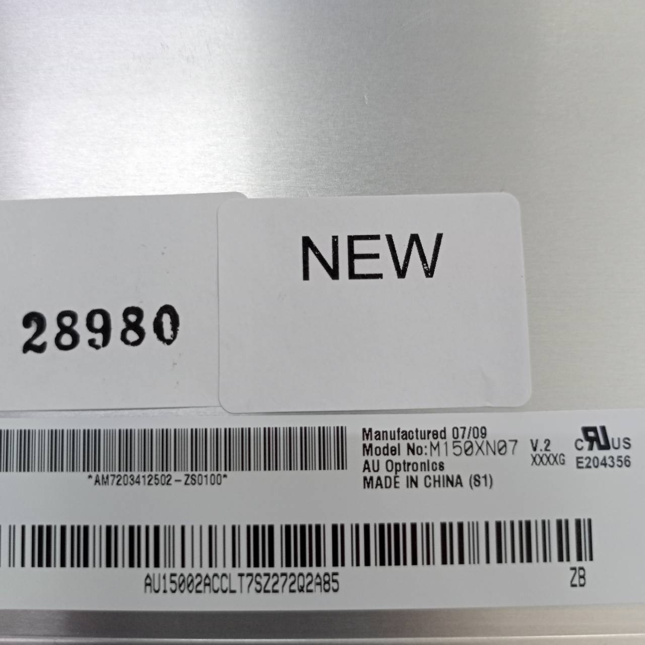 M150XN07 LCD PANEL " AU OPTRONLCS "