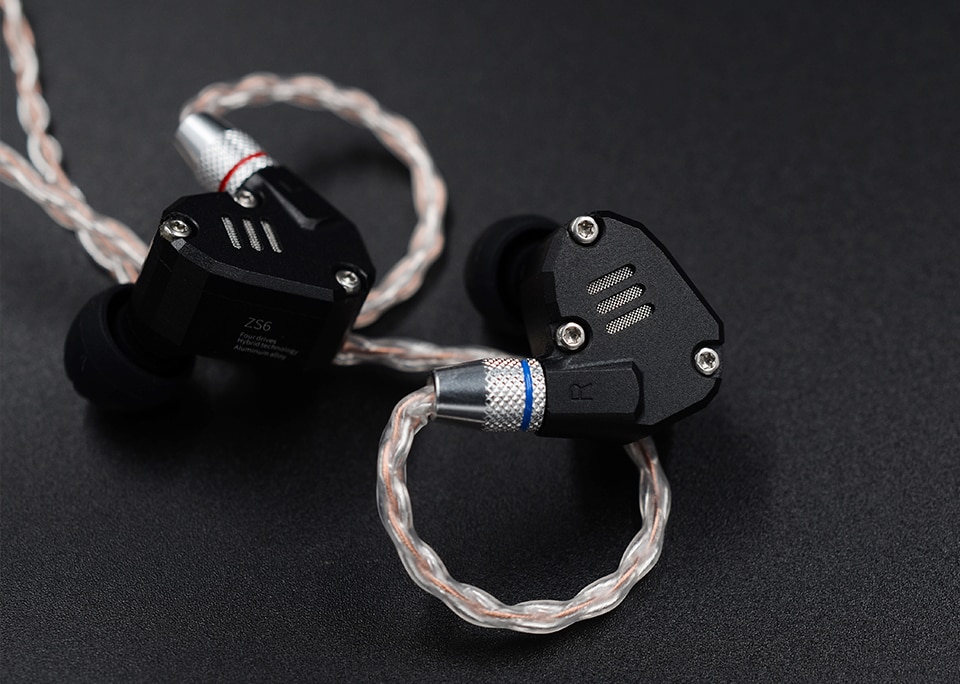 ขายสาย KZ Premium PLUS สาย OFC ทองแดงผสมเงินถัก เพิ่มคุณภาพเสียง