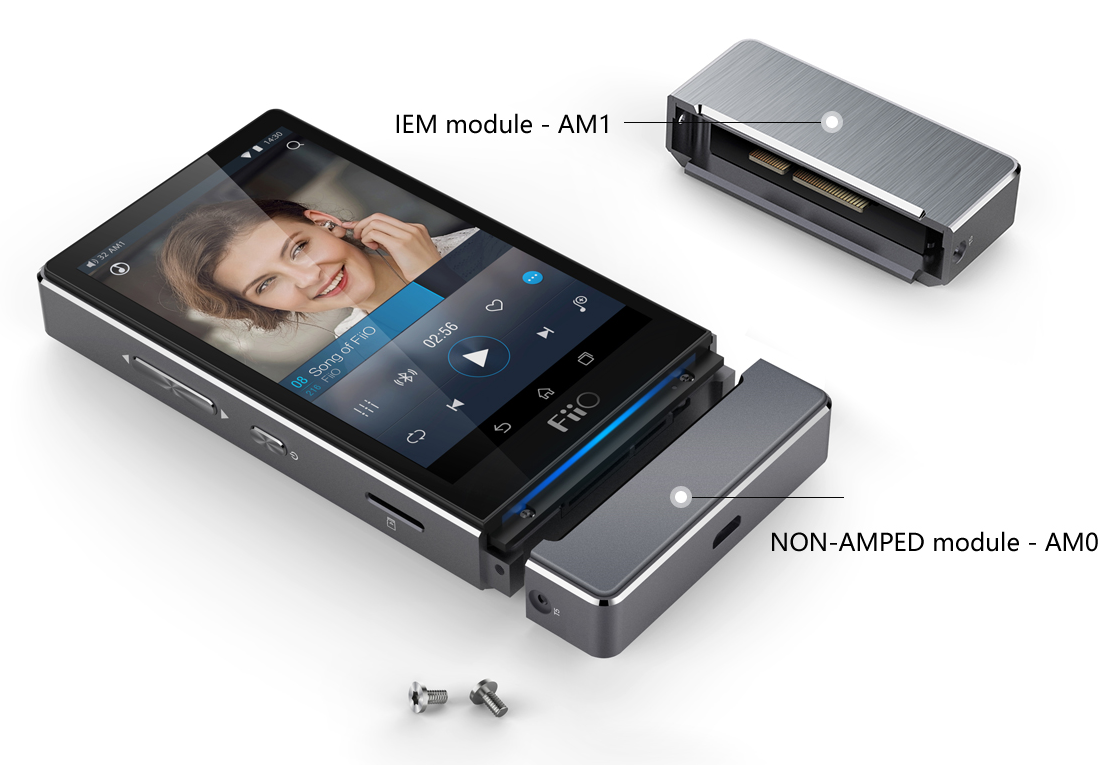 ขาย FiiO AM0 แท่นสำหรับชาร์จ FiiO X7 และเชื่อมต่อข้อมูล "จะไม่มีภาคแอมป์เสริมภายใน"