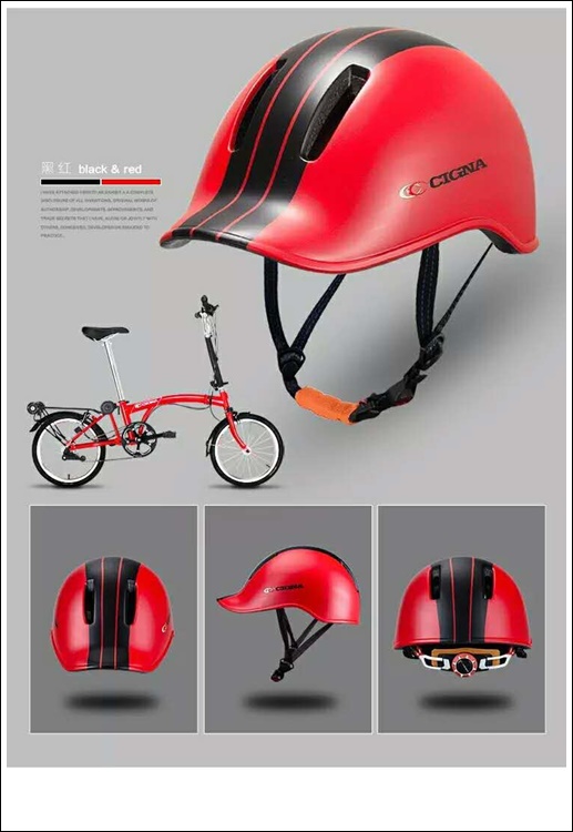 หมวกจักรยาน CIGNA HELMET URBAN ,TT-13 (เฉพาะหมวก) มีสินค้าสีน้ำเงินส้มเท่านั้น