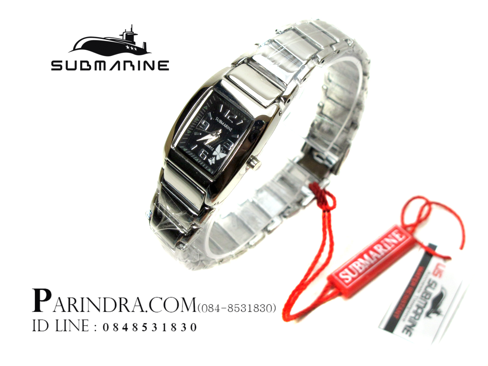 นาฬิกา U.S. submarine รุ่น J042L หน้าปัดดำ