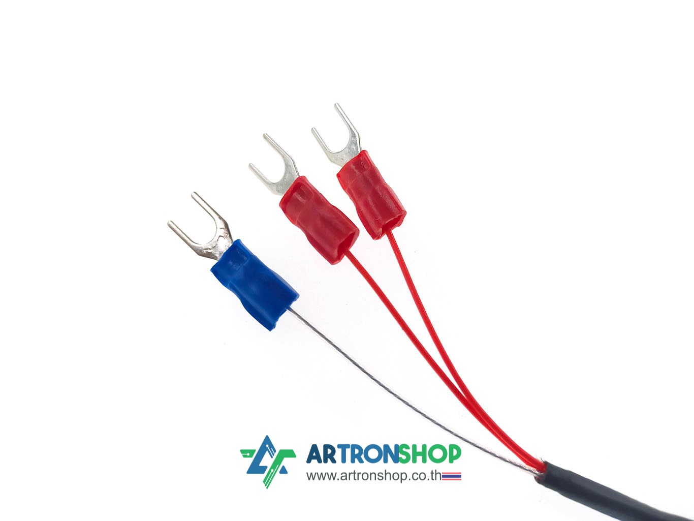 PT100 RTD เซ็นเซอร์วัดอุณหภูมิ สาย 3 เส้น