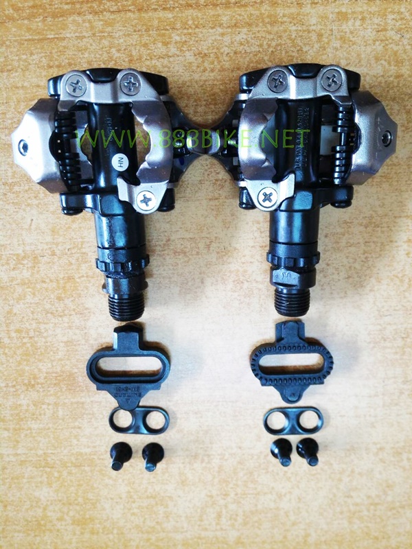 บันไดชิมาโน่ รุ่น PDM520 สีดำ, พร้อมคลีท, ไม่มีทับทิม, มีกล่อง, PDM520L