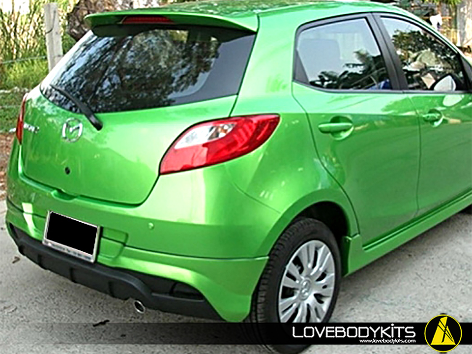 สเกิร์ตหลัง MAZDA 2 (5D) : N-RACING