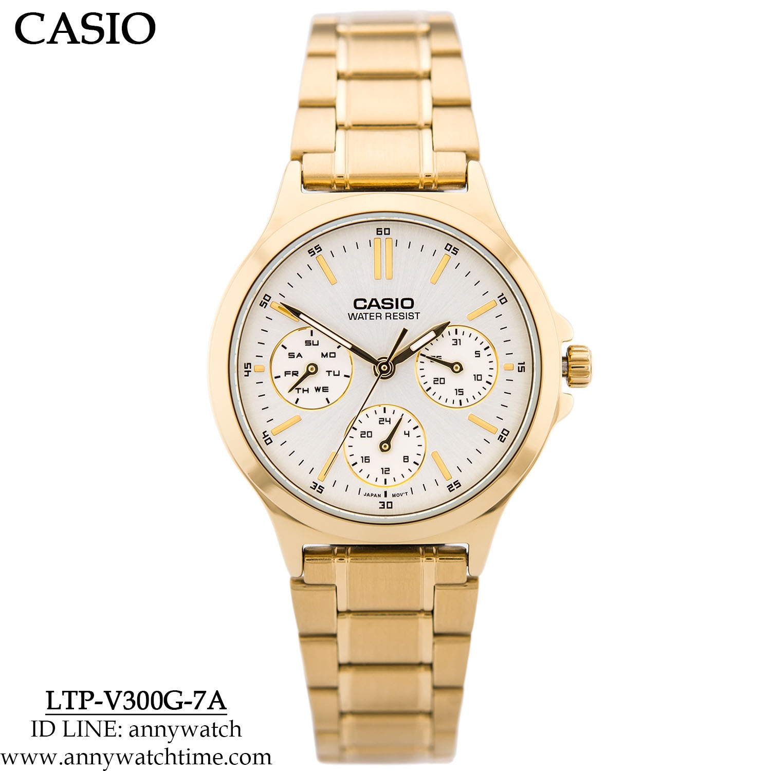 CASIO LTP-V300G-7A