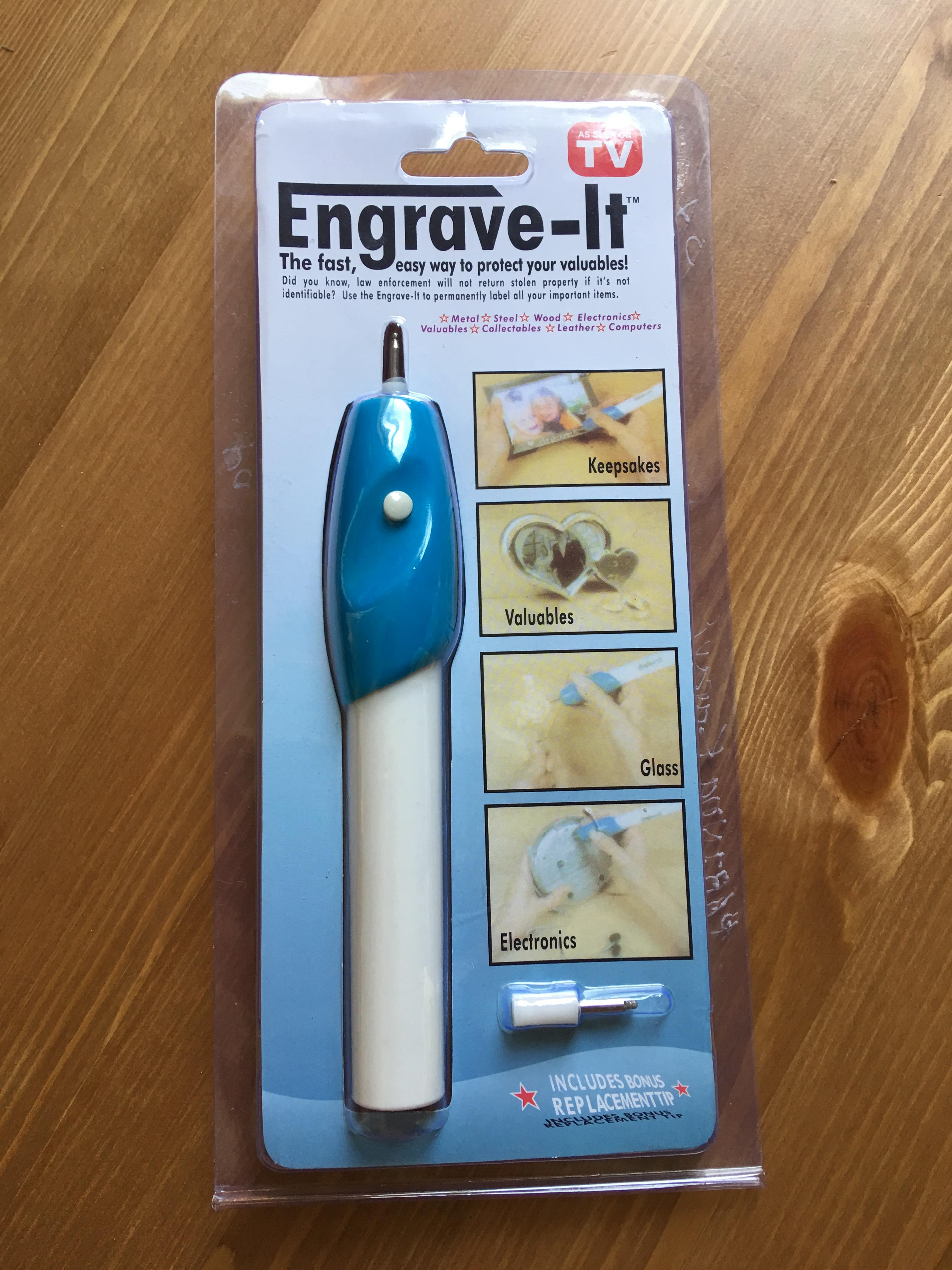 ปากกาแกะสลักเอนกประสงค์ Engrave it แกะสลักได้ในทุกพื้นผิวที่คุณต้องการ