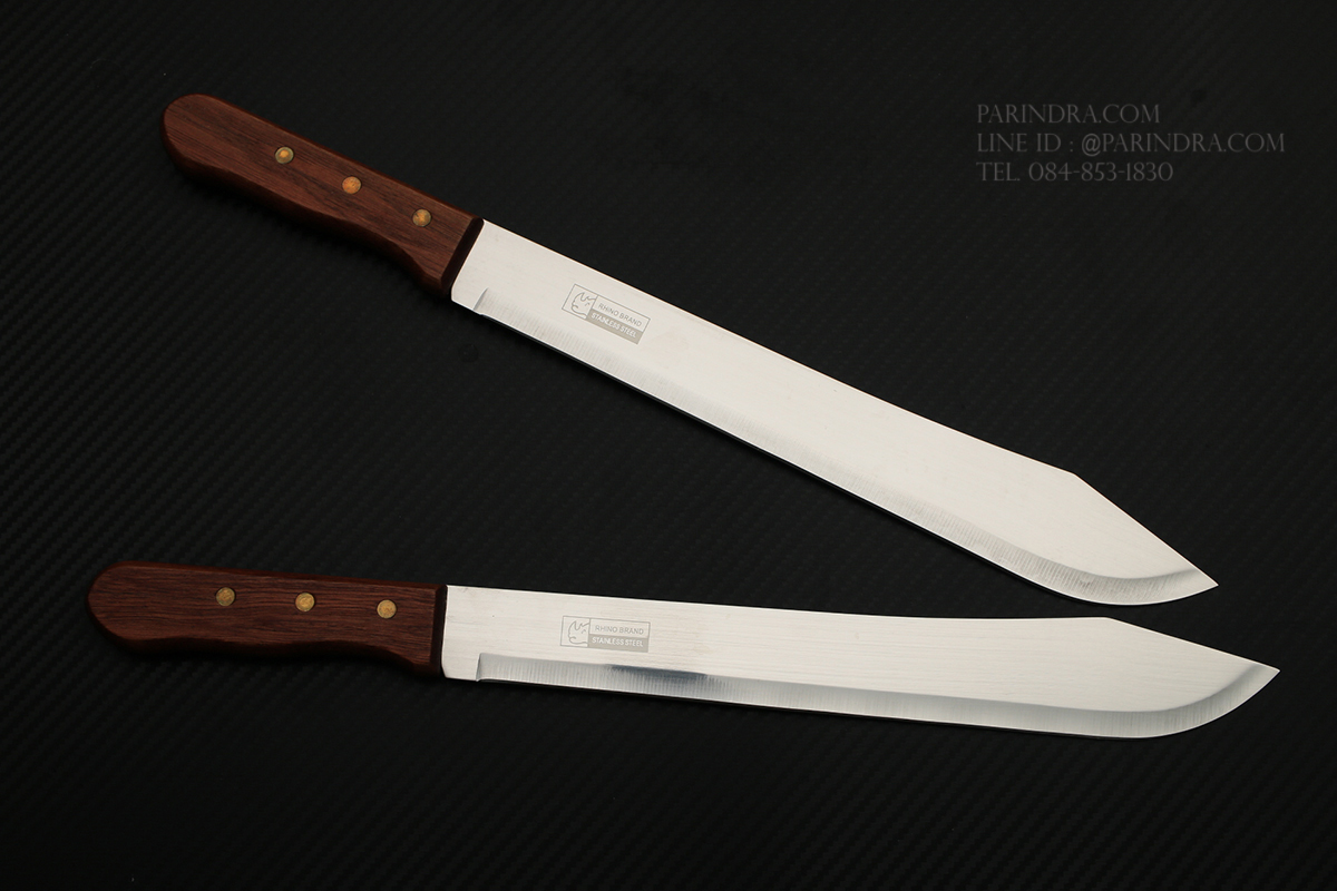 มีดทำครัวแบบยาว Rhino Brand No.239 ปอกแตงโม ปอกทุเรียน คมสุดๆ (ของแท้)