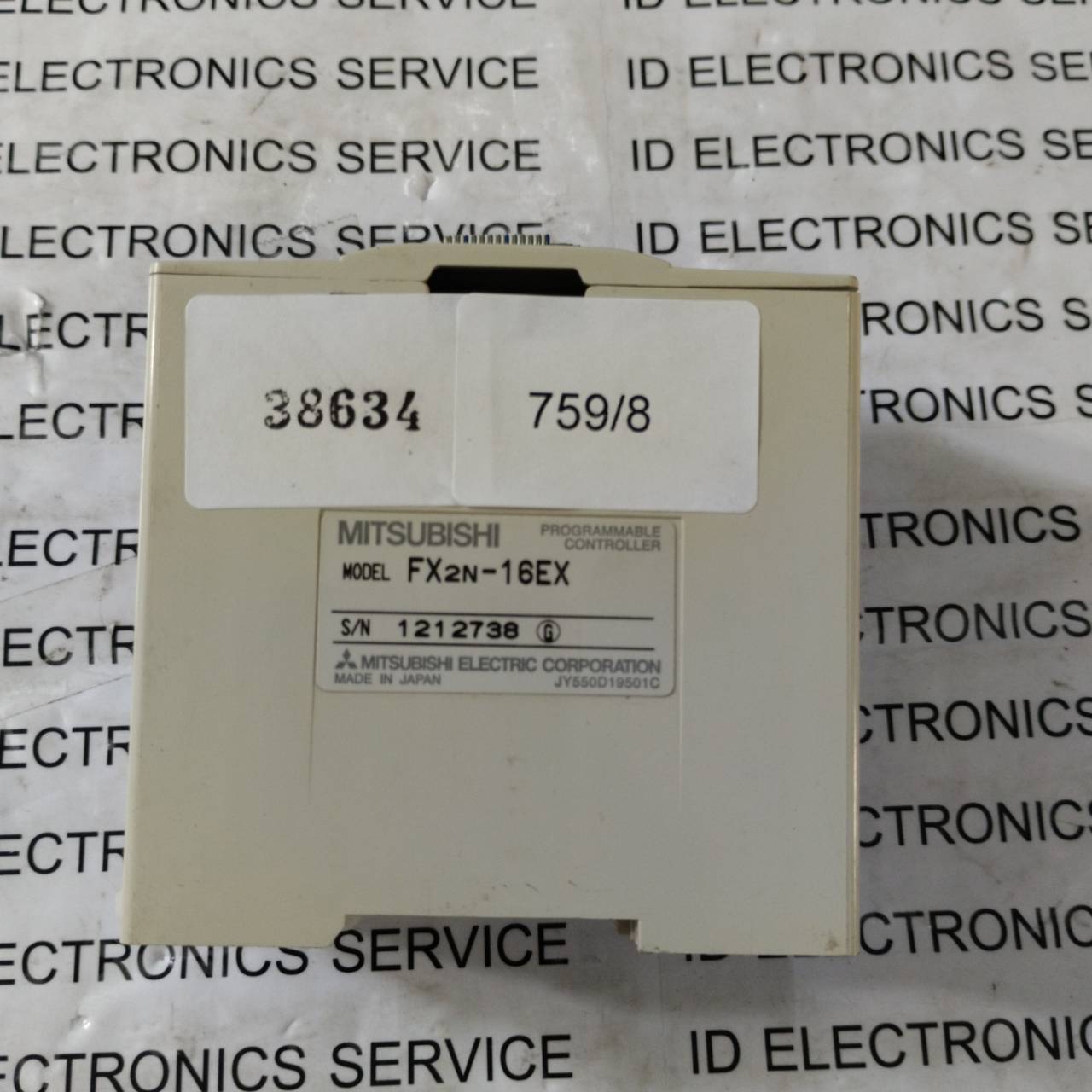 PLC " MITSUBISHI " รุ่น FX2N-16EX