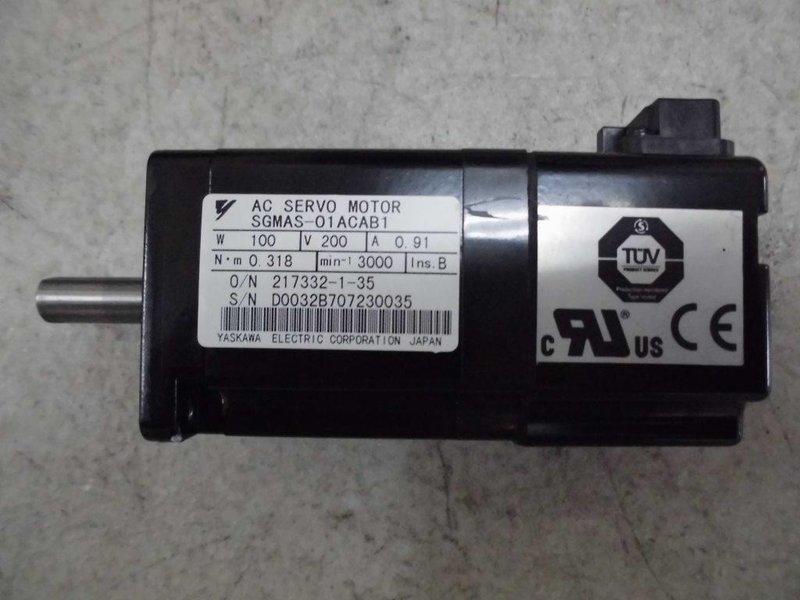 SGMAS-01ACAB1 SERVO MOTOR " YASKAWA "