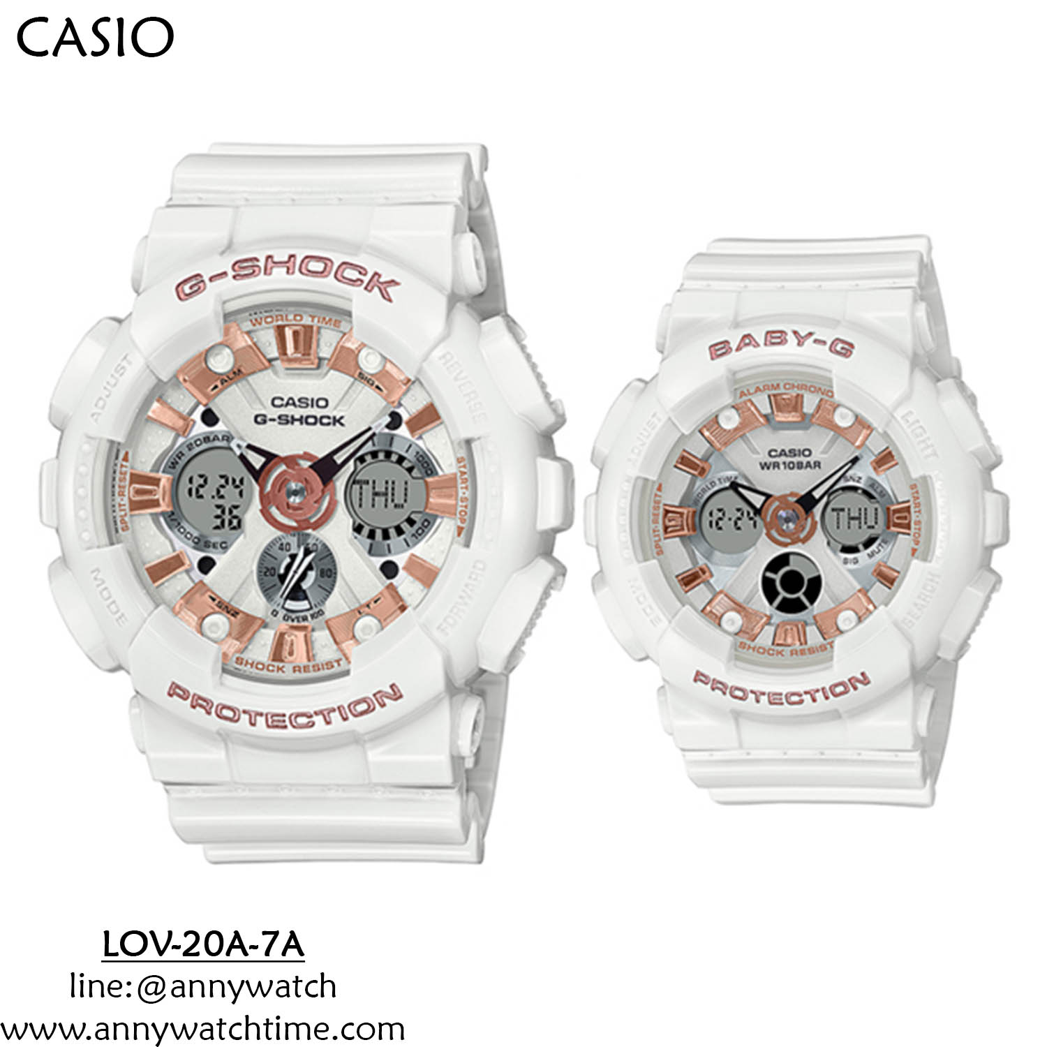CASIO LOV-20A-7A