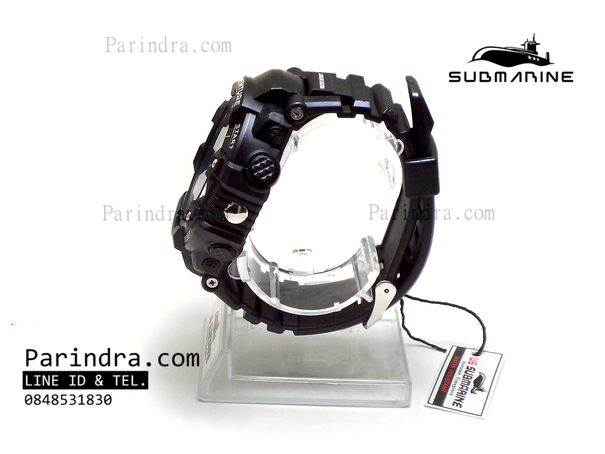 นาฬิกา US submarine TP1334M สีดำล้วน