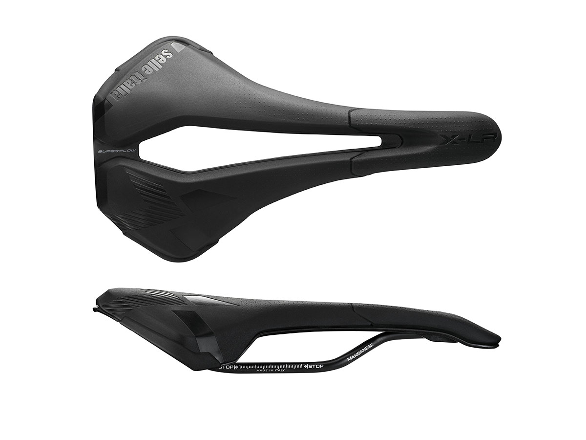 SELLE ITALIA อานนั่ง, XLR AIR CROSS SUPERFLOW, สีดำ (MTB), L3