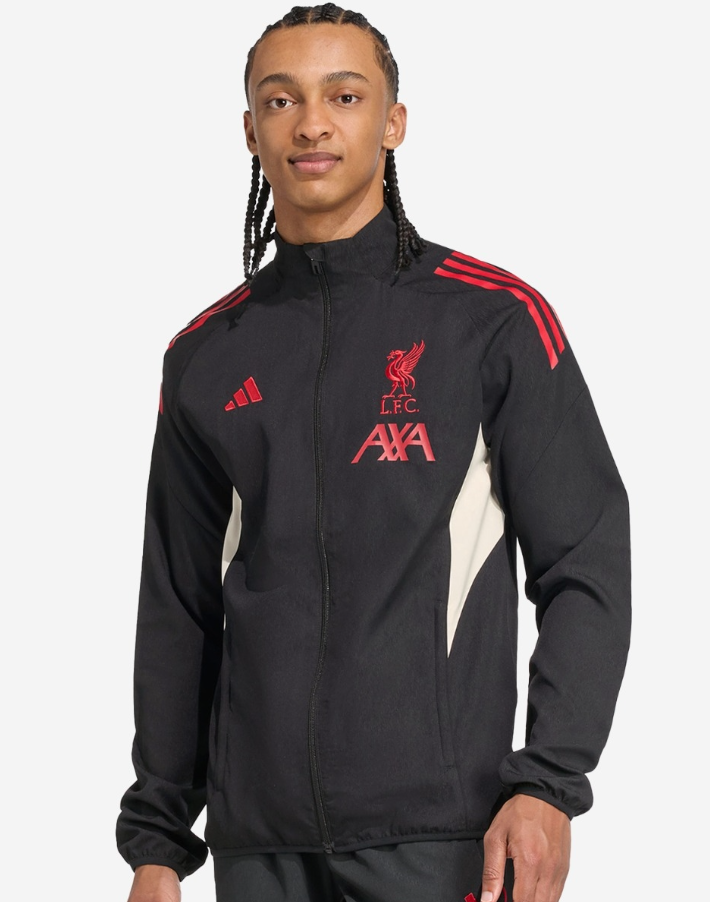 เสื้อแจ็คเก็ตลิเวอร์พูลอาดิดาส 25/26 Domestic Training ของแท้