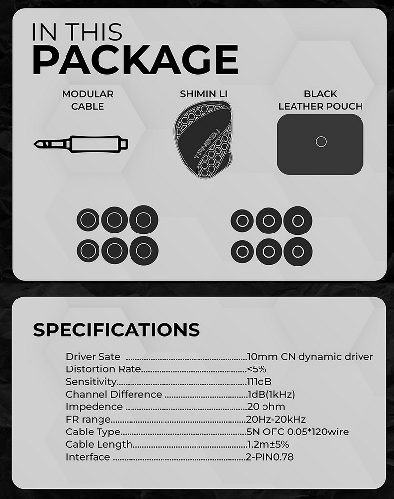 Tangzu x SeeAudio Shimin Li Encounter หูฟังไดนามิก ประสิทธิภาพสูง ประกันศูนย์ไทย
