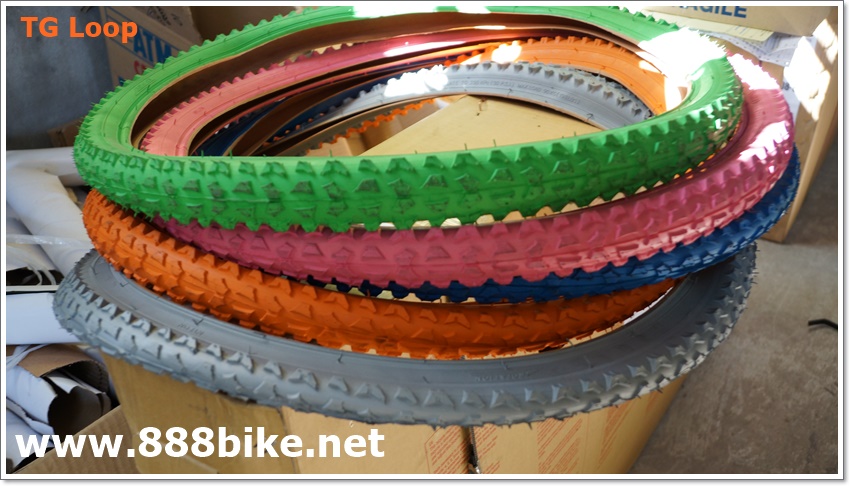 ยางสี เสือภูเขา TG LOOP ขนาด 26x2.125