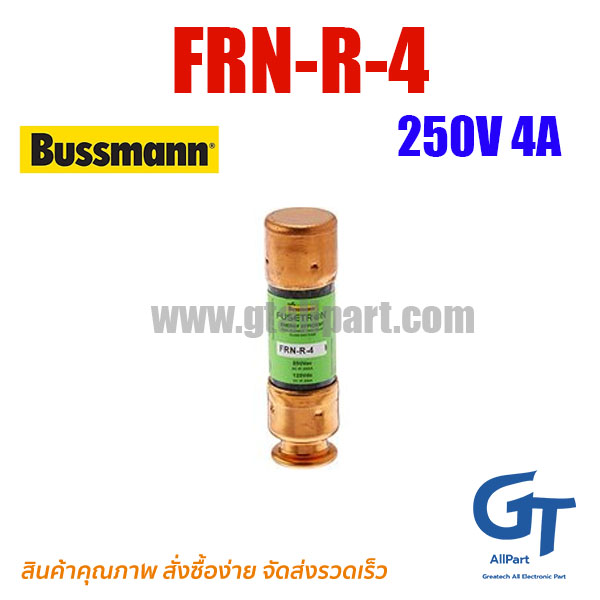 Bussmann , FRN-R-4 , Fuse 250V 4A