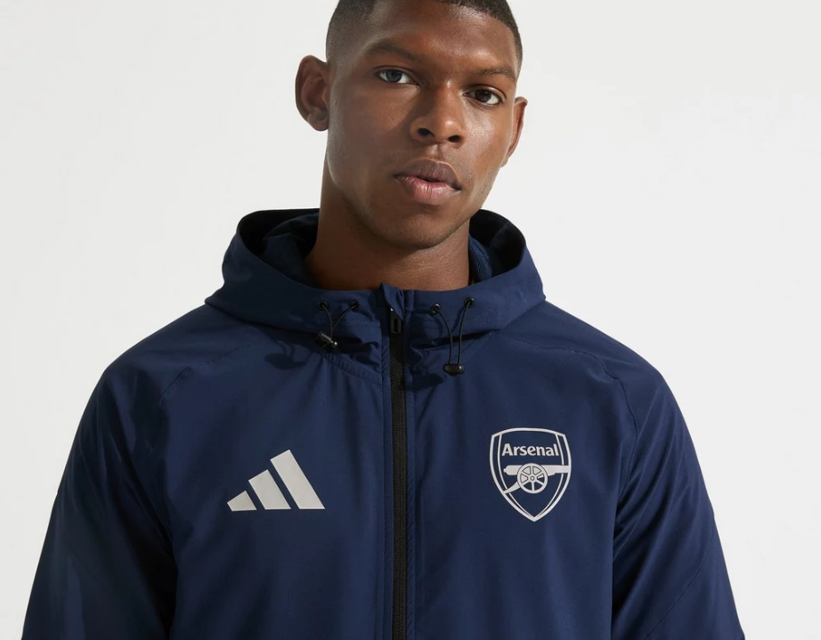เสื้อแจ็คเก็ตอาร์เซนอลของแท้ 2025-26 Vis Tech Jacket ของแท้