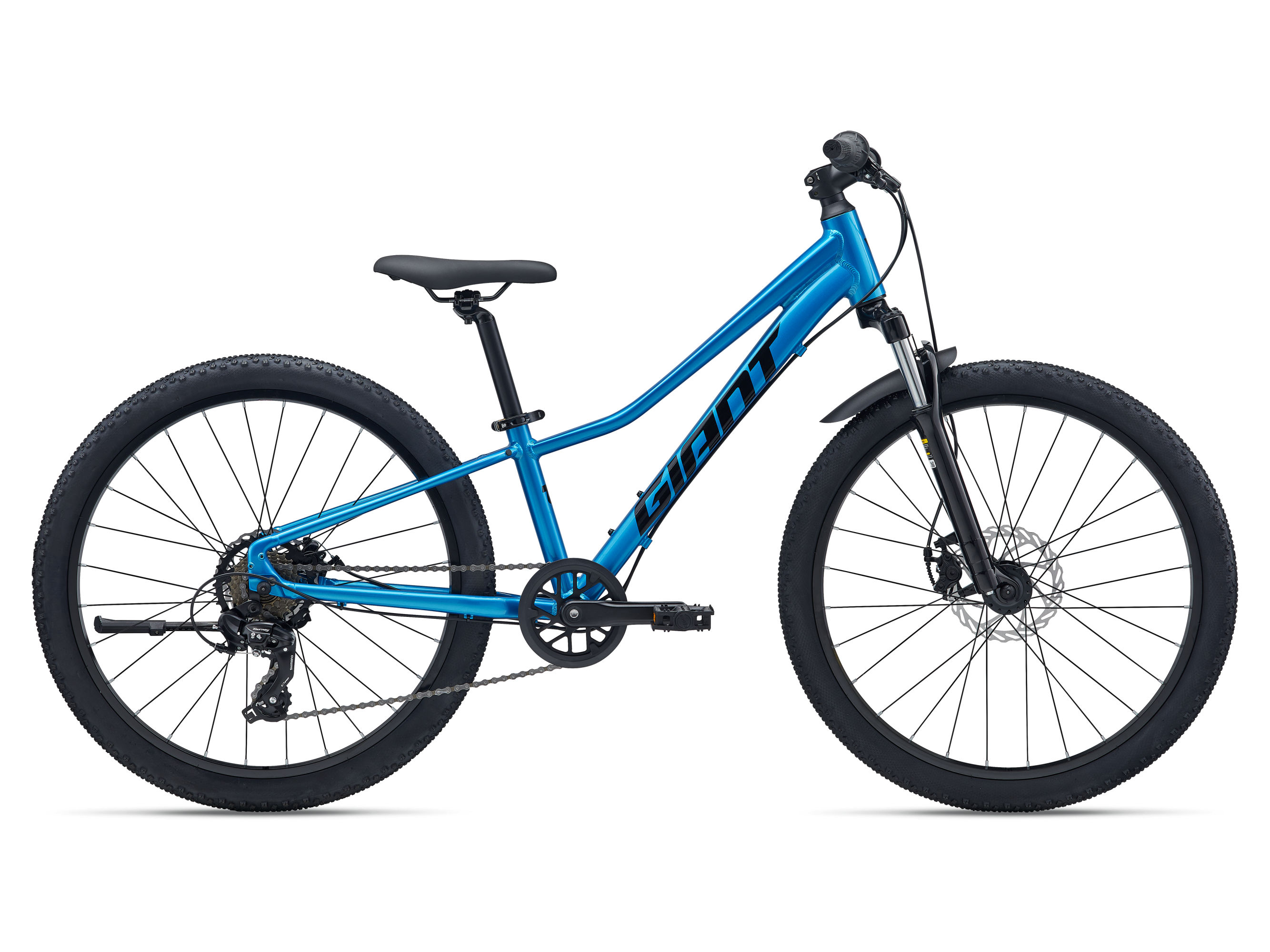 จักรยานเสือภูเขาเด็ก GIANT Talon 24 Disc Shimano Tourney 7 speed เฟรมอลูมิเนียม, GIANT MY2026
