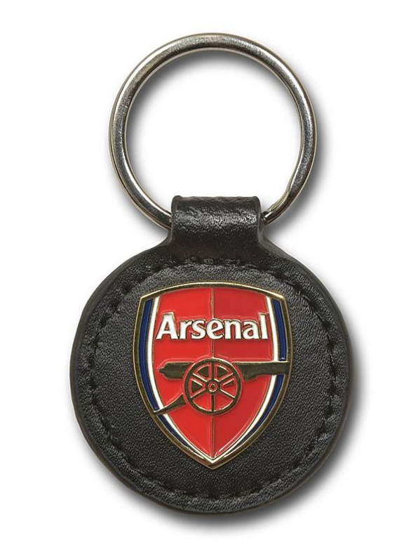 พวงกุญแจอาร์เซนอลของแท้ Arsenal Leather Keyring