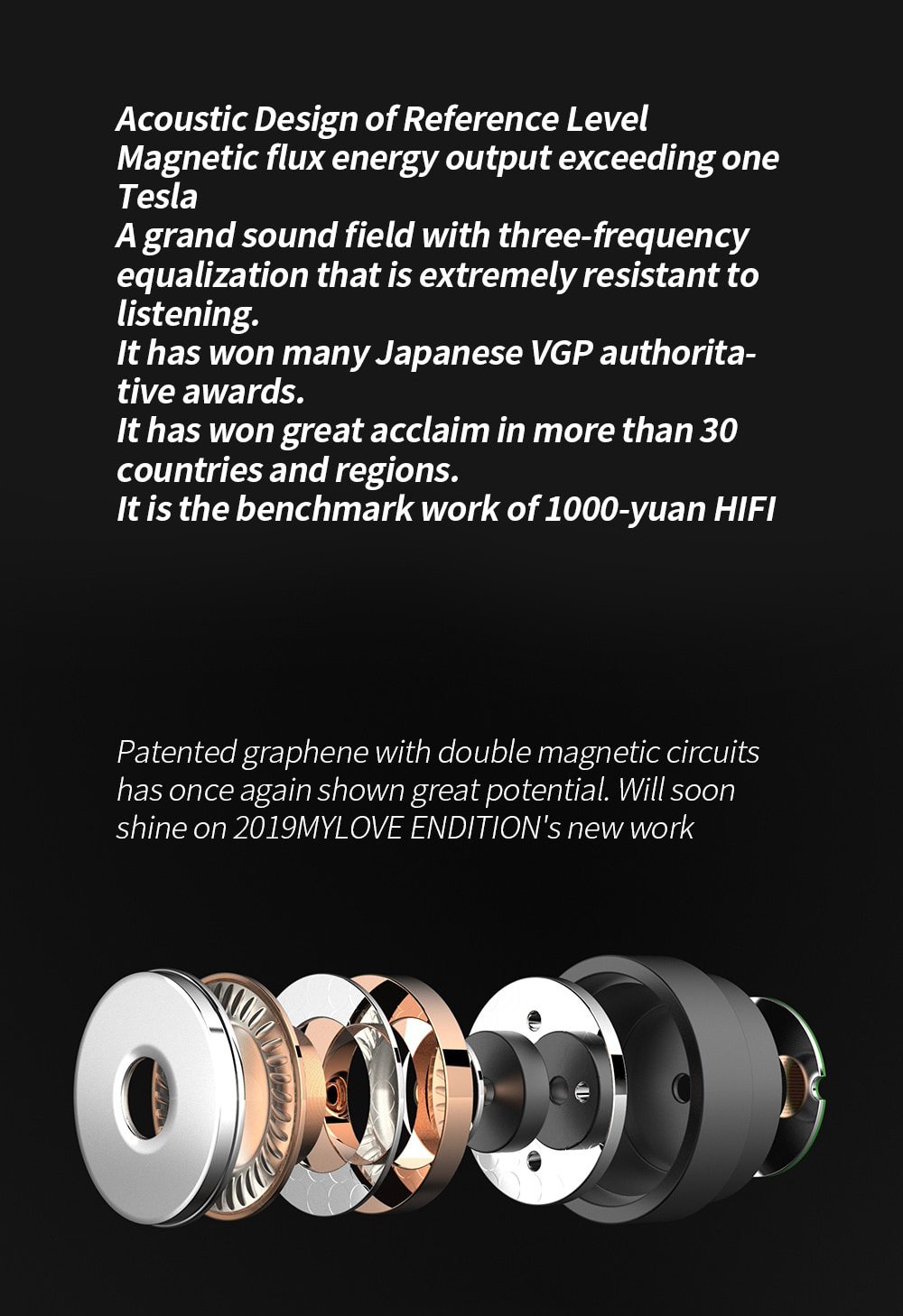 ขาย TFZ 2019 Mylove limited edition รุ่นพัฒนาต่อยอดจาก KING PRO ที่ได้รางวัล VGP award