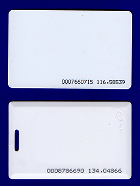 สกรีนบัตร access พร็อกซิมิตี้การ์ด 125 khz แบบสไตล์คุณ