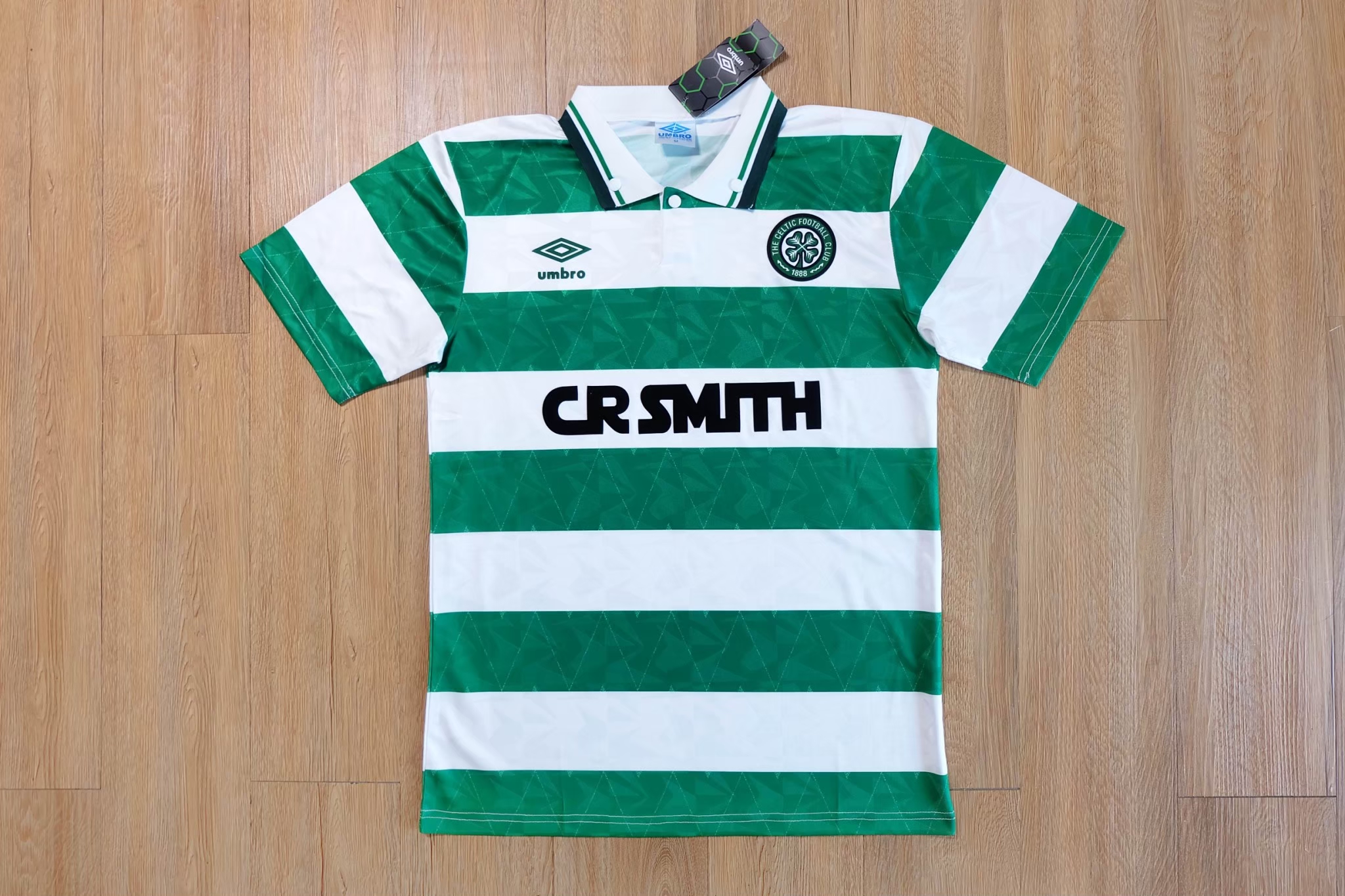 Celtic 1989/91 Home Vintage Jersey เสื้อฟุตบอลเซลติก CR SMITH