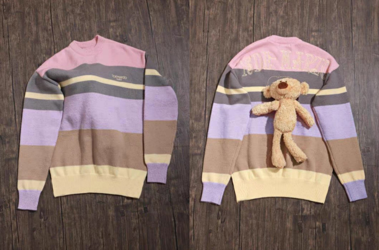 เสื้อสเวตเตอร์ไหมพรมน้องหมี แบบ ตี่ลี่เร่อปา ในซีรี่ย์ ดุจดวงดาวเกียรติยศ